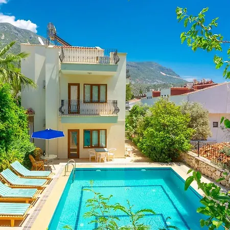 Sea View With Private Pool Rose Kalkan Id:406