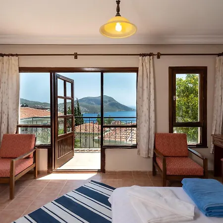 Sea View With Private Pool Rose Kalkan Id:406